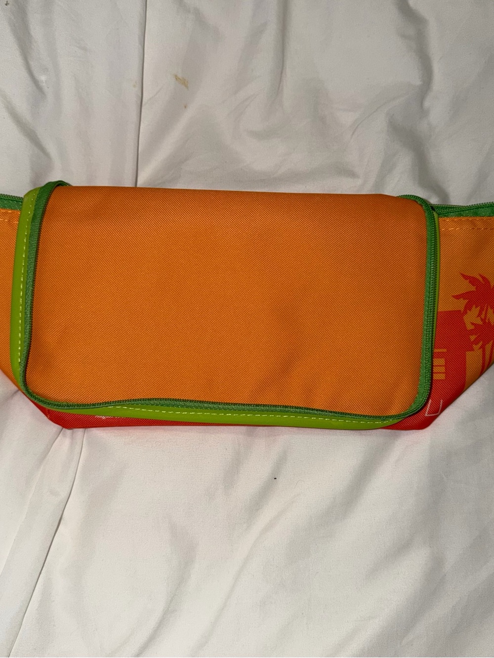NWT Trader Joe's Orange & Lime Mini Cooler Bag - Picture 2 of 2